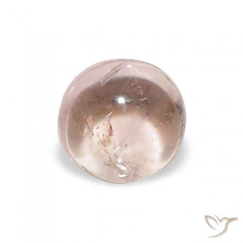 0.93ct طبيعي وردي فاتح تورمالين, دائري, شفاف, Photo A