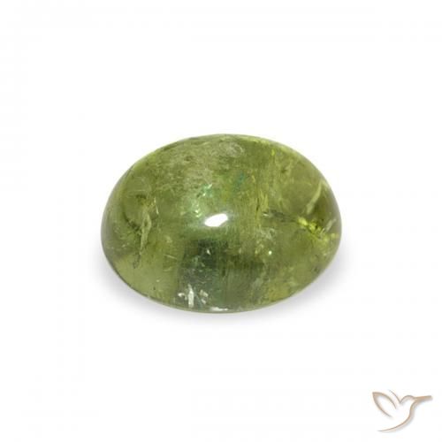 Tourmaline Gemstone in 5.9 x 4.8 mm Size for Sale, Tourmaline Stone in Medium Green Color