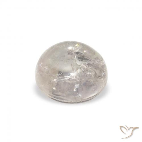 Tourmaline Gemstone in 6 mm (calibrated) Size for Sale, Tourmaline Stone in Light Grey Color