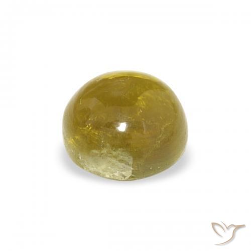 Tourmaline Gemstone in 5 mm (calibrated) Size for Sale, Tourmaline Stone in Yellowish Golden Color