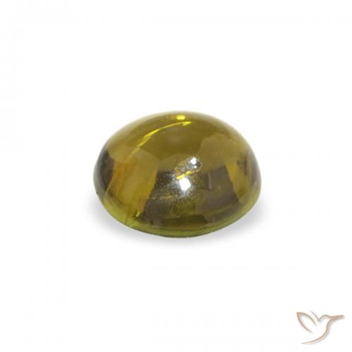 Tourmaline Gemstone in 5 mm (calibrated) Size for Sale, Tourmaline Stone in Earthy Green Color