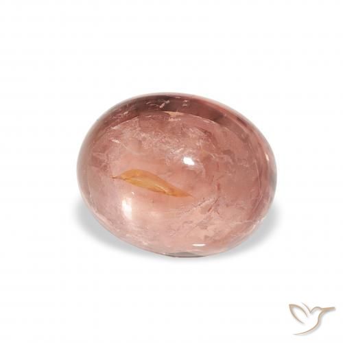 1.47 ct Pink Tourmaline Stone, Natural Tourmaline in Oval Cabochon Shape for Sale