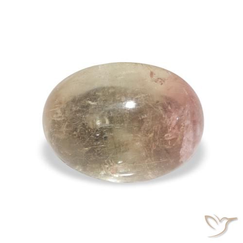 1.66ct Natural Medium Pink Tourmaline, Oval, Transparent