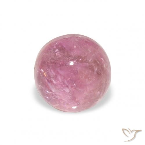 1.17ct Natural Magenta Pink Tourmaline, Round, Transparent