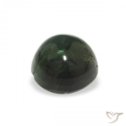 Tourmaline Gemstone in 5.5 mm (calibrated) Size for Sale, Tourmaline Stone in Earthy Green Color