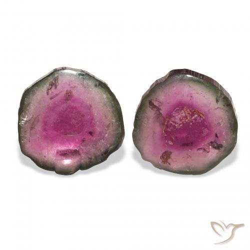 5.56ctw Watermelon Tourmaline, Fancy, Transparent