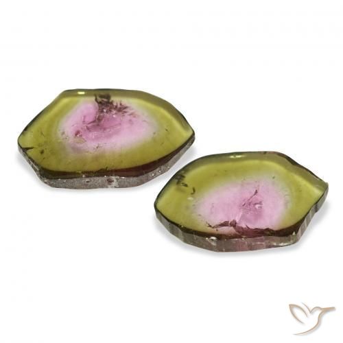 Tourmaline Gemstones in 12.1 x 9.1 mm Size for Sale, Tourmaline Stones in Watermelon Color