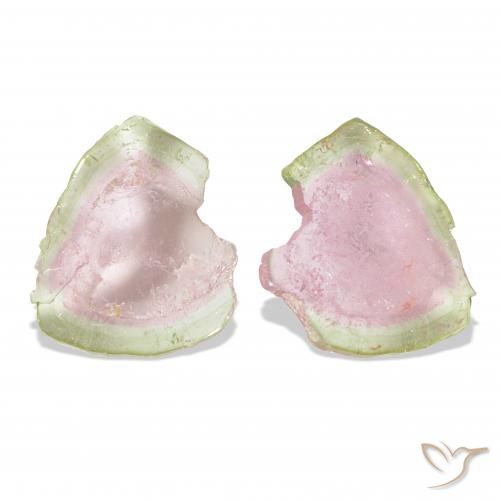 13.27ctw Bi-color Tourmaline, Fancy, Transparent