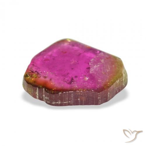Tourmaline Gemstone in 14.9 x 12.5 mm Size for Sale, Tourmaline Stone in Watermelon Color