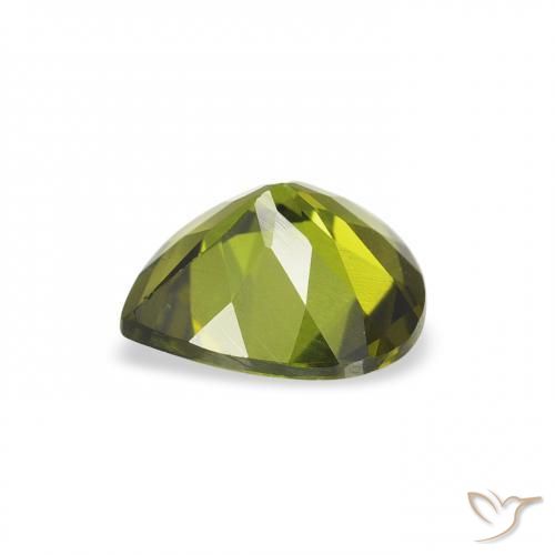 Tourmaline Gemstone in 6 x 6 mm (calibrated) Size for Sale, Tourmaline Stone in Medium Green Color