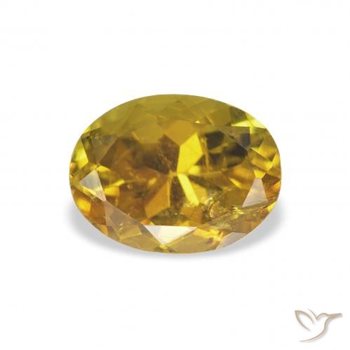 1.44ct Natural Medium Gold Tourmaline, Oval, VS