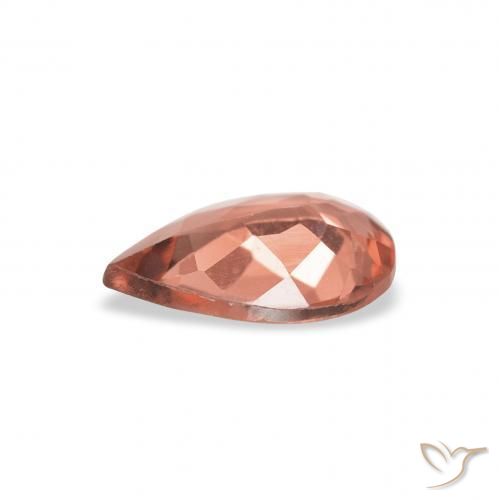 Tourmaline Gemstone in 7.9 x 5.7 mm Size for Sale, Tourmaline Stone in Medium Red Color