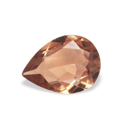 0.78 ct Pink Tourmaline Gemstone, Tourmaline Gem in Pear Facet Shape for Sale.