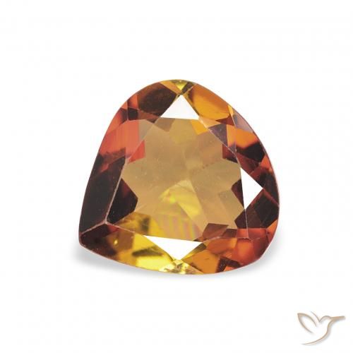 1.00ct Natural Warm Brown Tourmaline, Pear Shape, VVS-VS