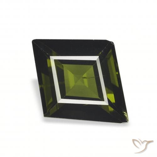 1.53ct Natural Deep Green Tourmaline, Fancy, VS