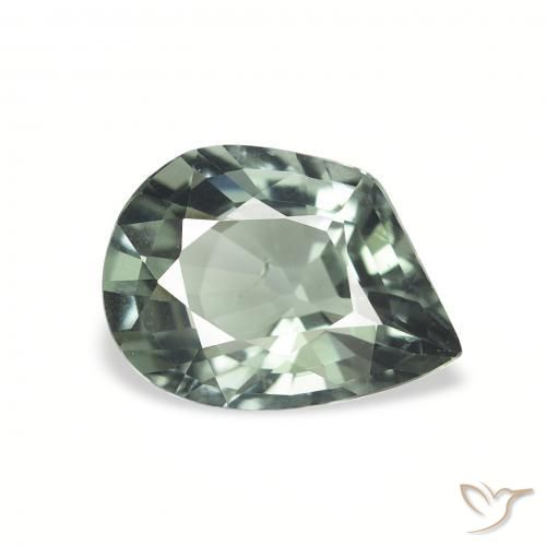 1.03 ct Green Tourmaline Stone, Natural Tourmaline in Fancy Cut Shape for Sale