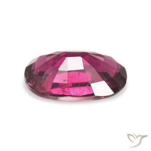 Tourmaline Gemstone in 10.4 x 6.8 mm Size for Sale, Tourmaline Stone in Medium Dark-Purple Color