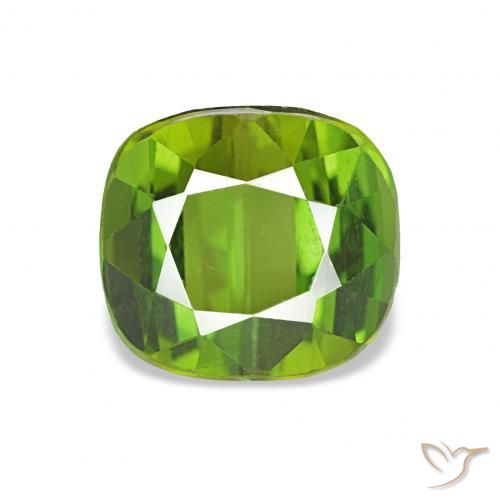 1.98ct Lively Green Tourmaline, Cushion, VVS-VS
