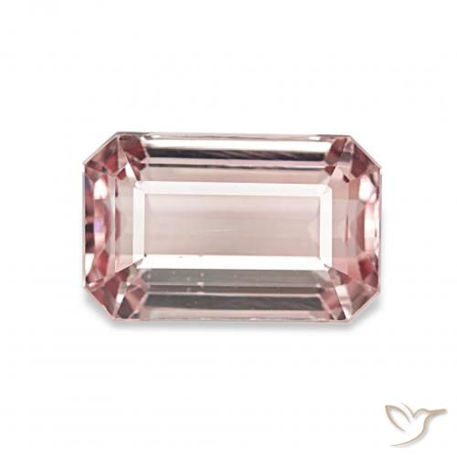 2.41ct Light Pink Tourmaline, Emerald Cut, VVS-VS
