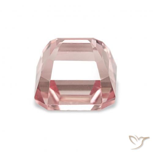 Tourmaline Gemstone in 6.5 x 6.1 mm Size for Sale, Tourmaline Stone in Light Pink Color