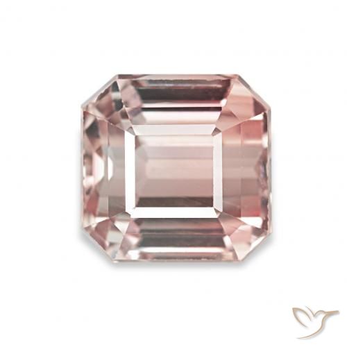 2.29ct Earthy Pink Tourmaline, Emerald Cut, VVS