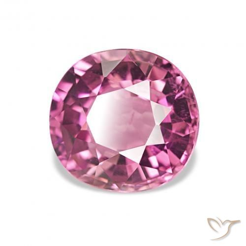 2.05 ct Purple Tourmaline Stone, Natural Tourmaline in Cushion-Cut Shape for Sale