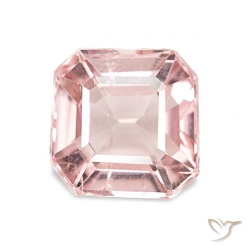 2.04ct Light Bubblegum Pink Tourmaline, Emerald Cut, VS