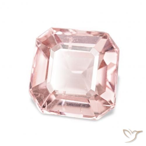 2.04 ct Pink Tourmaline Stone, Natural Tourmaline in Octagon Step Cut Shape for Sale