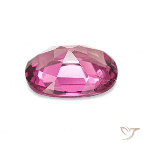 Tourmaline Gemstone in 9.4 x 7.3 mm Size for Sale, Tourmaline Stone in Raspberry Red Color