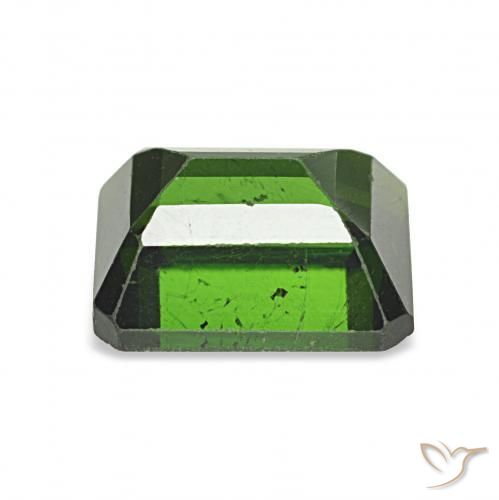 Tourmaline Gemstone in 7.5 x 6.1 mm Size for Sale, Tourmaline Stone in Dark Green Color