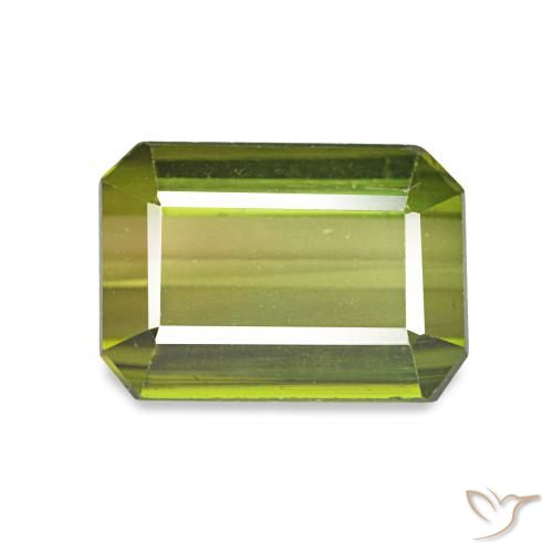 2.64ct Light Green Tourmaline, Emerald Cut, VVS-VS