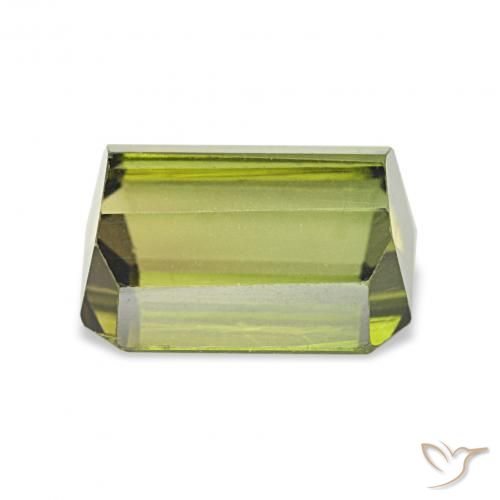 Tourmaline Gemstone in 8.6 x 6 mm Size for Sale, Tourmaline Stone in Light Green Color