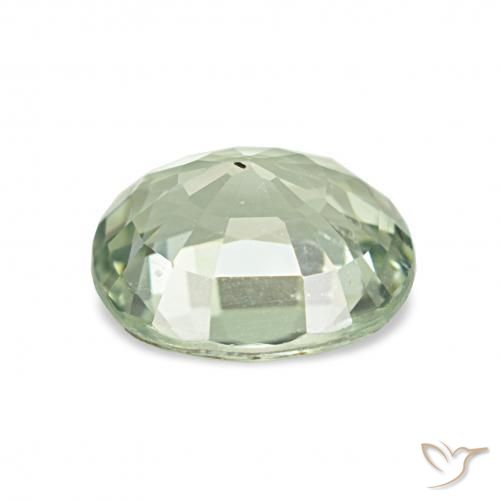 Tourmaline Gemstone in 7.7 x 6.7 mm Size for Sale, Tourmaline Stone in Medium Green Color