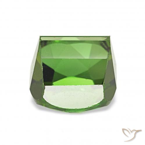 Tourmaline Gemstone in 7.3 x 6.1 mm Size for Sale, Tourmaline Stone in Deep Green Color