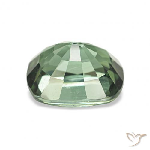 Tourmaline Gemstone in 8.1 x 6.8 mm Size for Sale, Tourmaline Stone in Dark Green Color