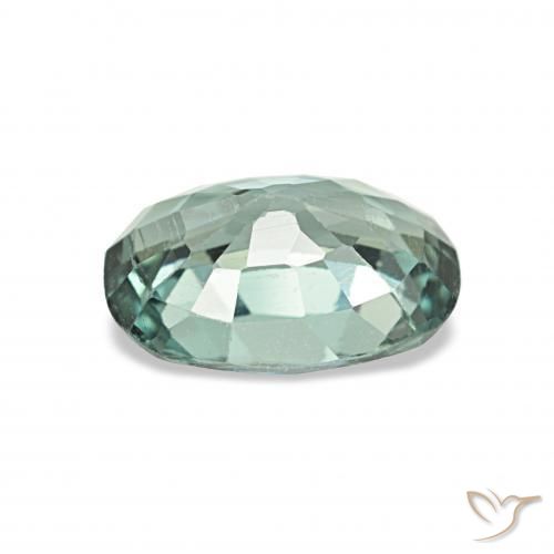 Tourmaline Gemstone in 8 x 6 mm (calibrated) Size for Sale, Tourmaline Stone in Grayish Green Color