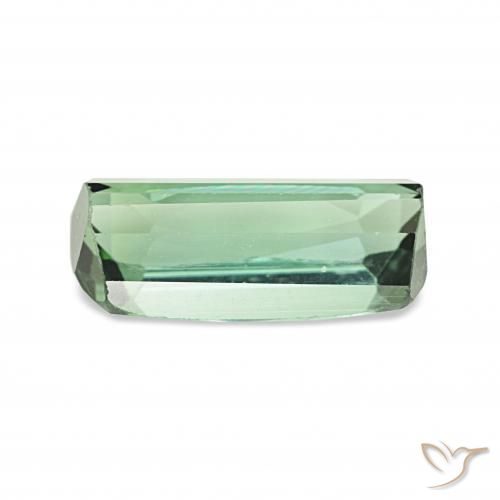 Tourmaline Gemstone in 10.6 x 5.4 mm Size for Sale, Tourmaline Stone in Mint Green Color