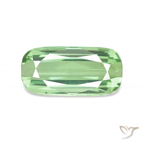 2.21ct Light Green Tourmaline, Cushion, VS