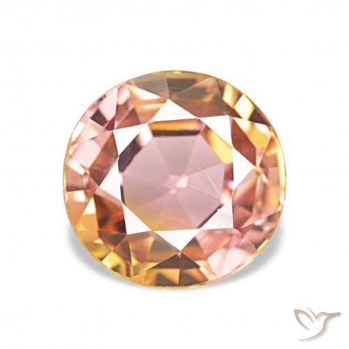 2.03ct Multicolor Tourmaline, Round, VVS