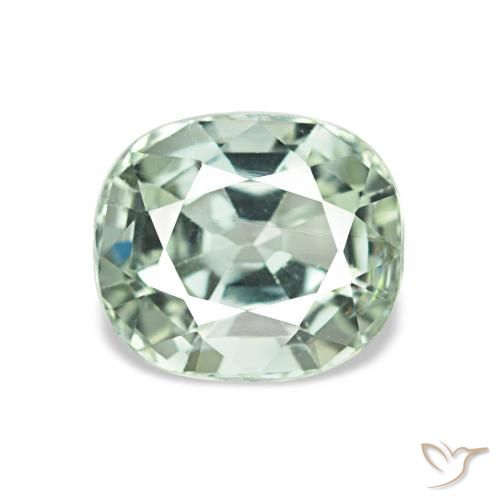 1.64ct Light Green Tourmaline, Cushion, VVS