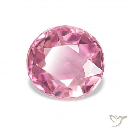 1.16 ct Pink Tourmaline Stone, Natural Tourmaline in Oval Facet Shape for Sale