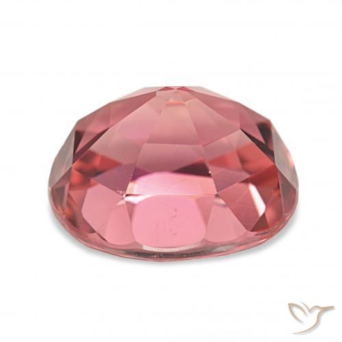 Tourmaline Gemstone in 12 x 10.7 mm Size for Sale, Tourmaline Stone in Dark Pink Color