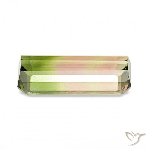 Tourmaline Gemstone in 10.7 x 4.8 mm Size for Sale, Tourmaline Stone in Watermelon Color