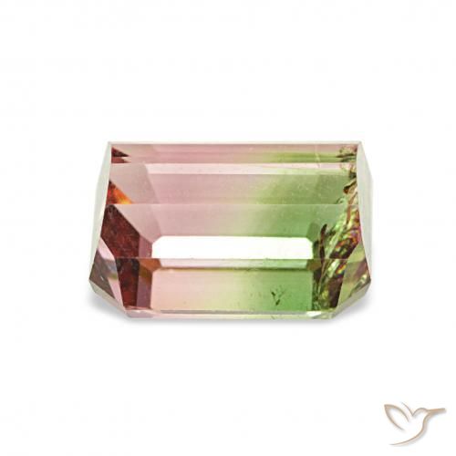 Tourmaline Gemstone in 7.3 x 5.7 mm Size for Sale, Tourmaline Stone in Watermelon Color