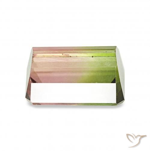 Tourmaline Gemstone in 7.3 x 4.7 mm Size for Sale, Tourmaline Stone in Watermelon Color