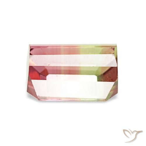 Tourmaline Gemstone in 7.4 x 5.8 mm Size for Sale, Tourmaline Stone in Watermelon Color