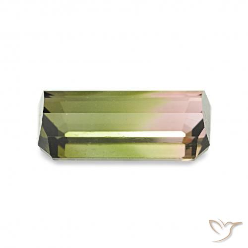 Tourmaline Gemstone in 8.3 x 4.1 mm Size for Sale, Tourmaline Stone in Watermelon Color