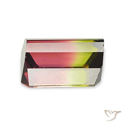 Tourmaline Gemstone in 7.7 x 5.8 mm Size for Sale, Tourmaline Stone in Watermelon Color