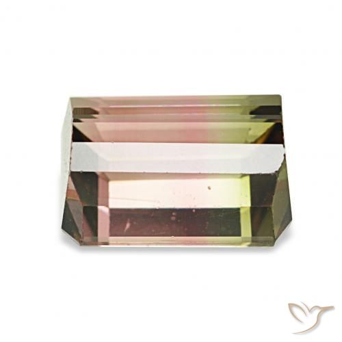 Tourmaline Gemstone in 8.5 x 6.8 mm Size for Sale, Tourmaline Stone in Watermelon Color
