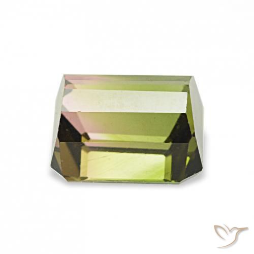 Tourmaline Gemstone in 6.3 x 5.3 mm Size for Sale, Tourmaline Stone in Watermelon Color